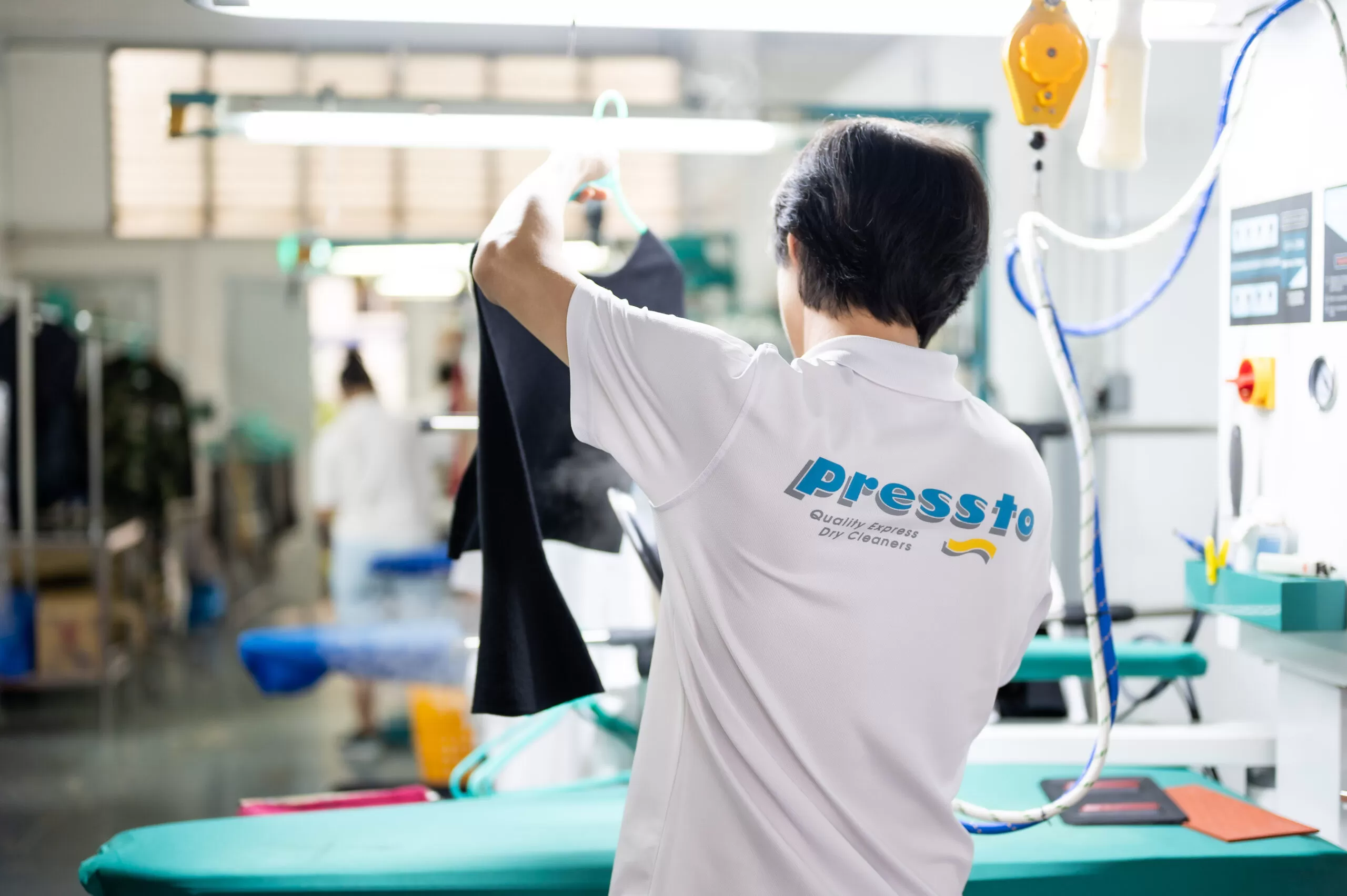 Dry cleaning orchard